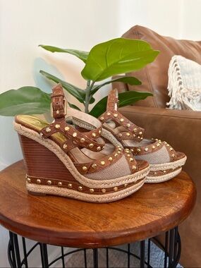 Michael Kors Studded Wedge